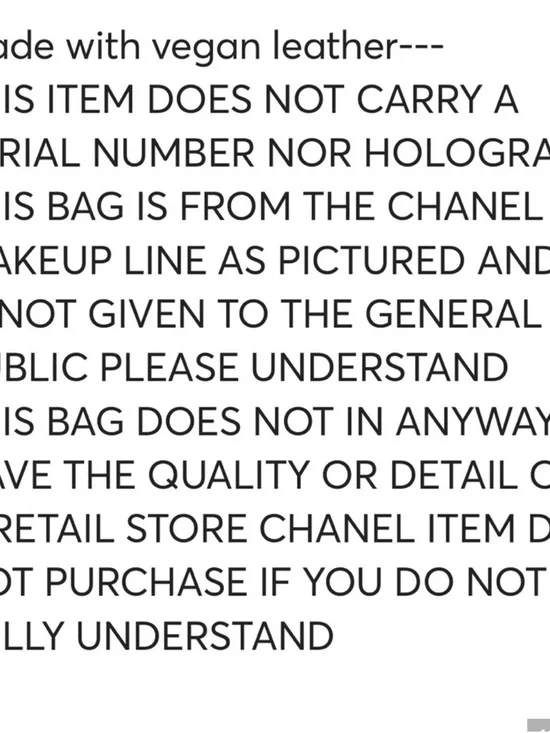 New Chanel Makeup Shoulder Bag - Picture 10 of 10